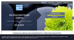 Desktop Screenshot of homeopatia-tenerife.com
